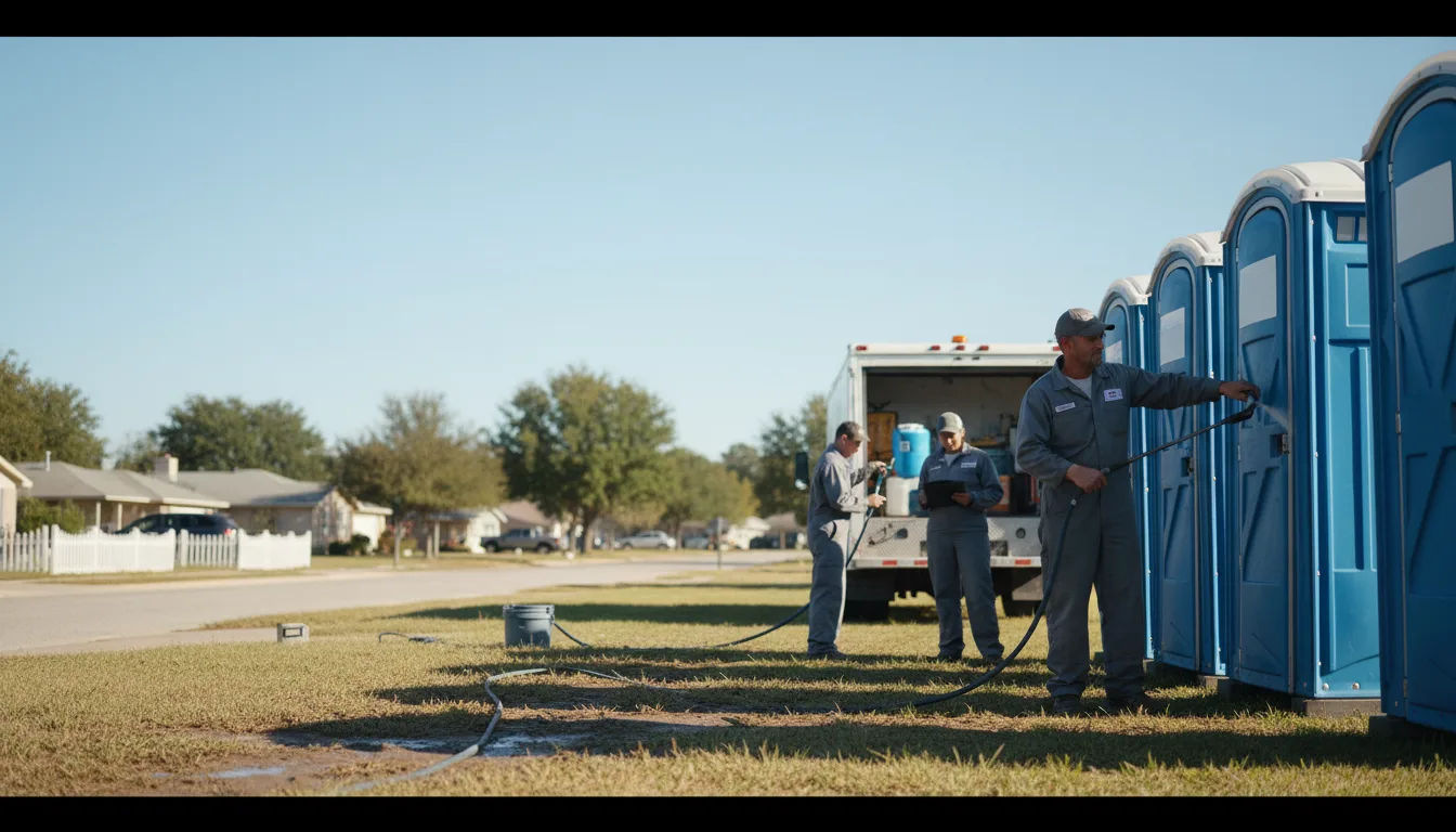 Long-Term Portable Toilet Rental in Lewisburg, OH near me